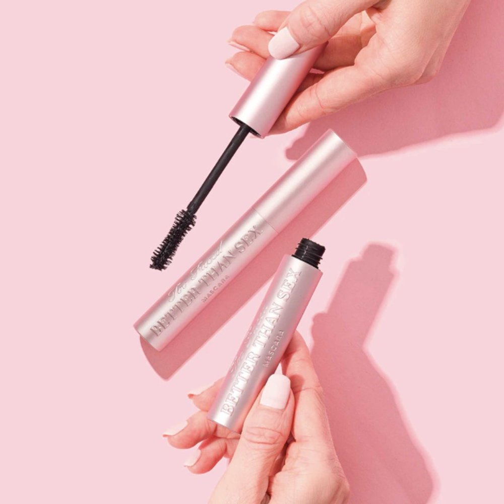 TOO FACED🌺Better Than Sex Volumizing Mascara Black Standard Size - Picture 2 of 9